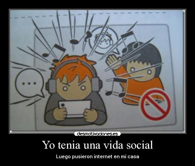 Yo tenia una vida social - 