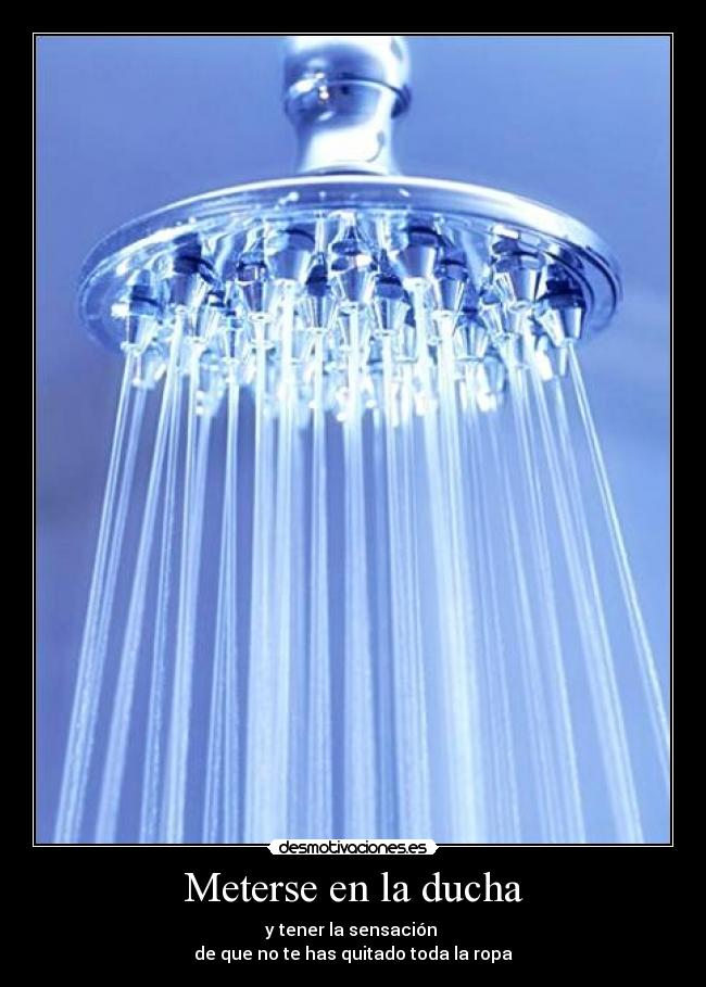 carteles ducha ropa desmotivaciones