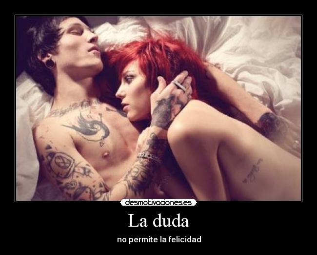 La duda - no permite la felicidad