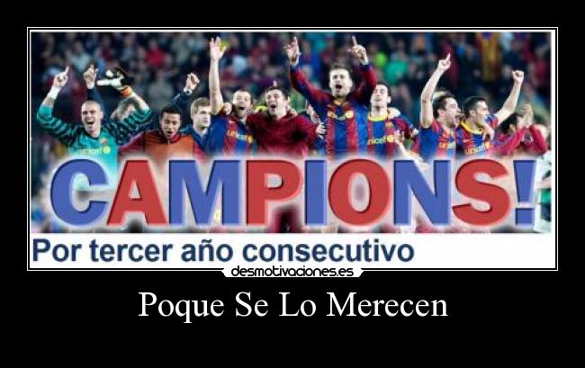 Poque Se Lo Merecen -
