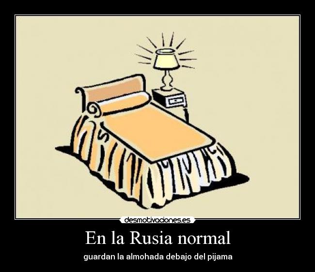 En la Rusia normal -