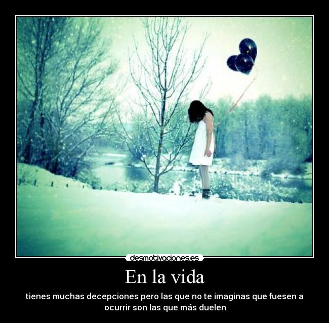En la vida -