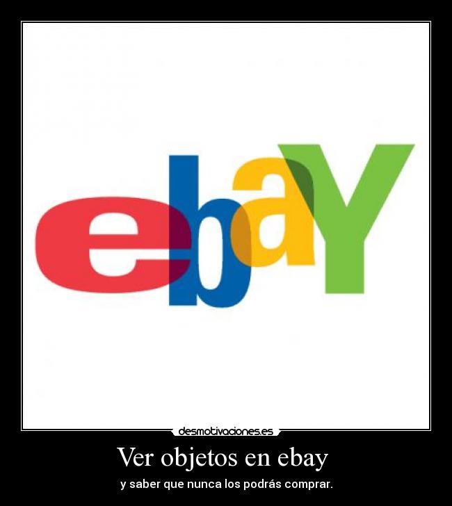 Ver objetos en ebay  - 