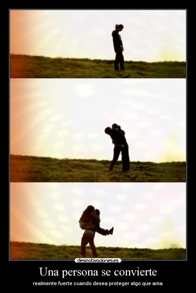 Una persona se convierte - 