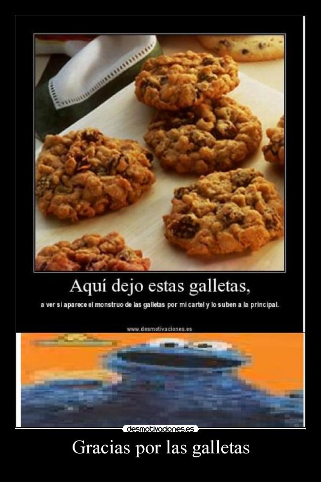 carteles galletas desmotivaciones