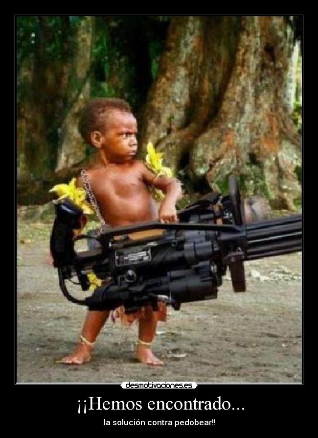 ¡¡Hemos encontrado... - la solución contra pedobear!!