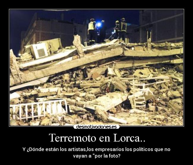 Terremoto en Lorca.. - 