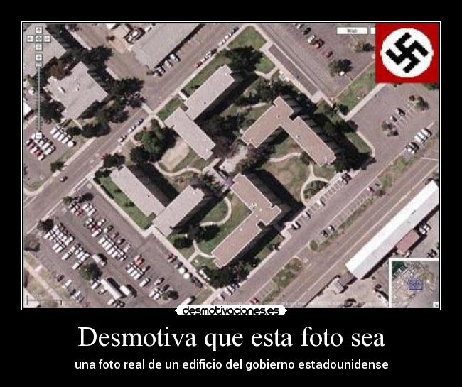 Desmotiva que esta foto sea - una foto real de un edificio del gobierno estadounidense