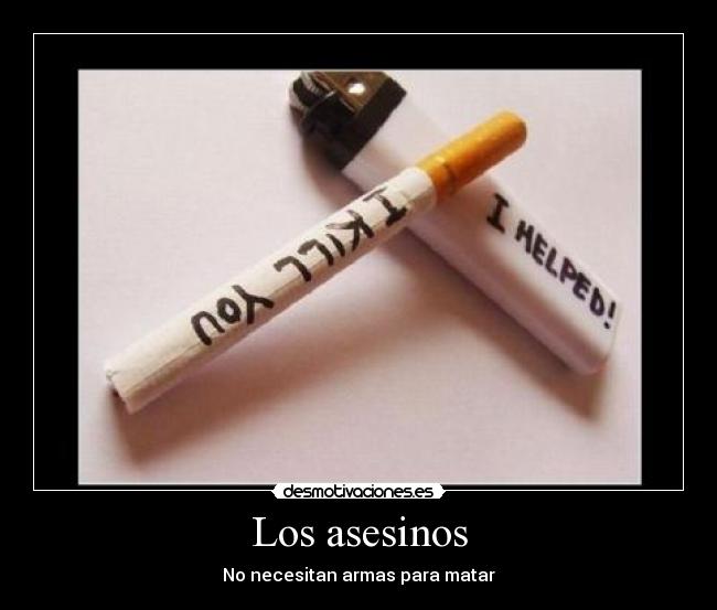 Los asesinos - No necesitan armas para matar