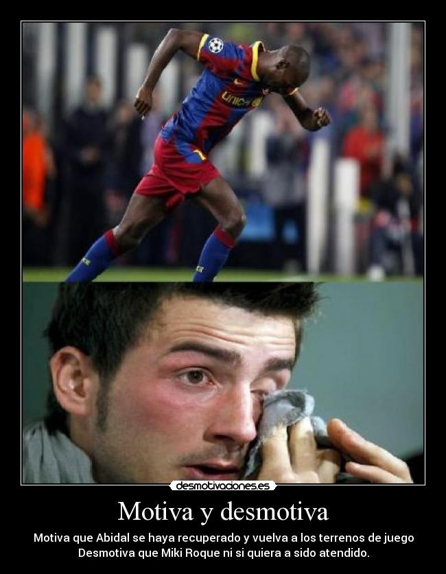 Motiva y desmotiva - 