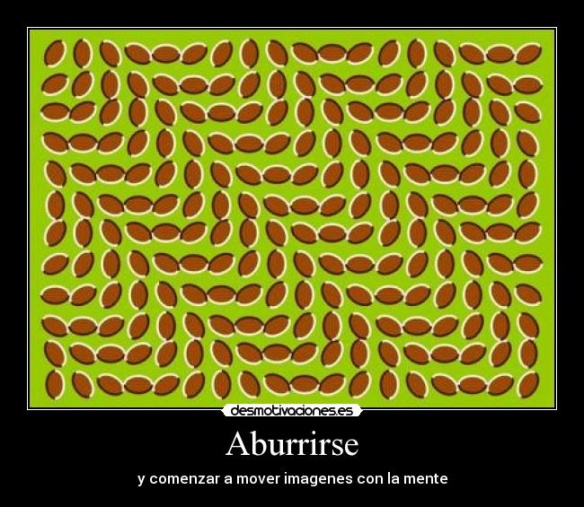Aburrirse - y comenzar a mover imagenes con la mente