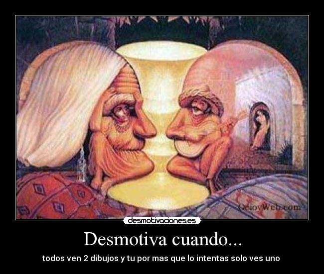 carteles efectos opticos desmotivaciones