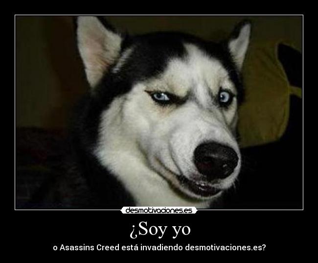 ¿Soy yo - o Asassins Creed está invadiendo desmotivaciones.es?