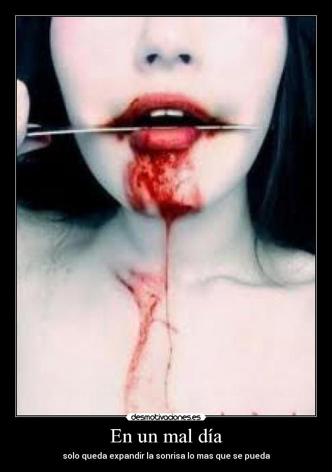 En un mal día -