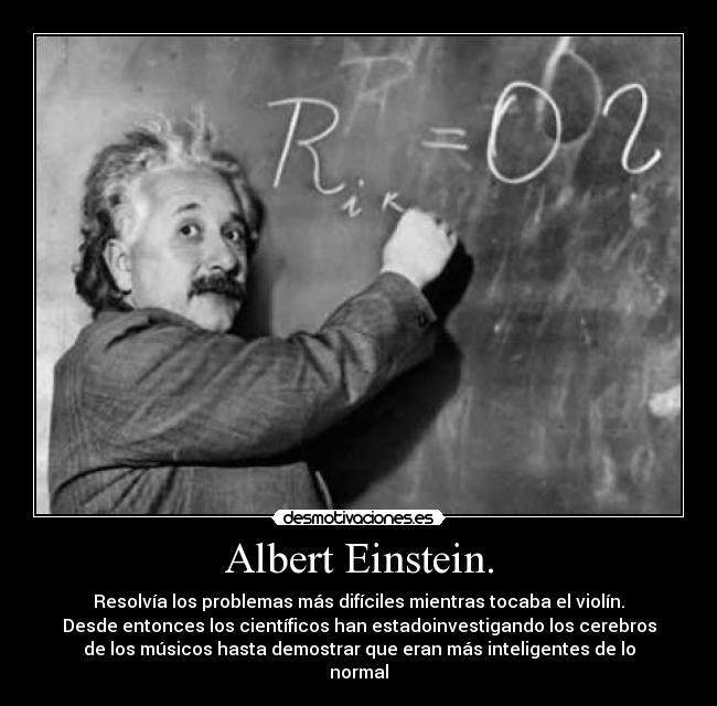 Albert Einstein. -