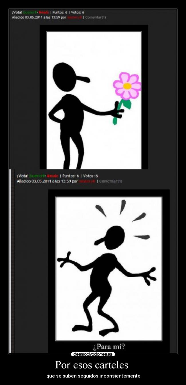 Por esos carteles  - 