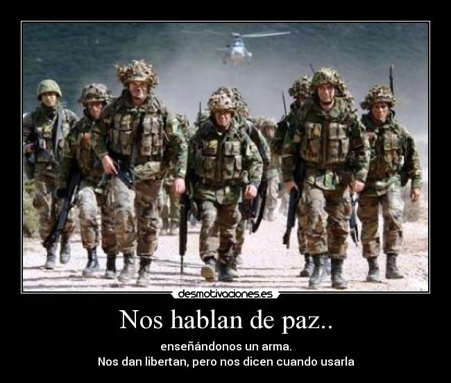 Nos hablan de paz.. - 