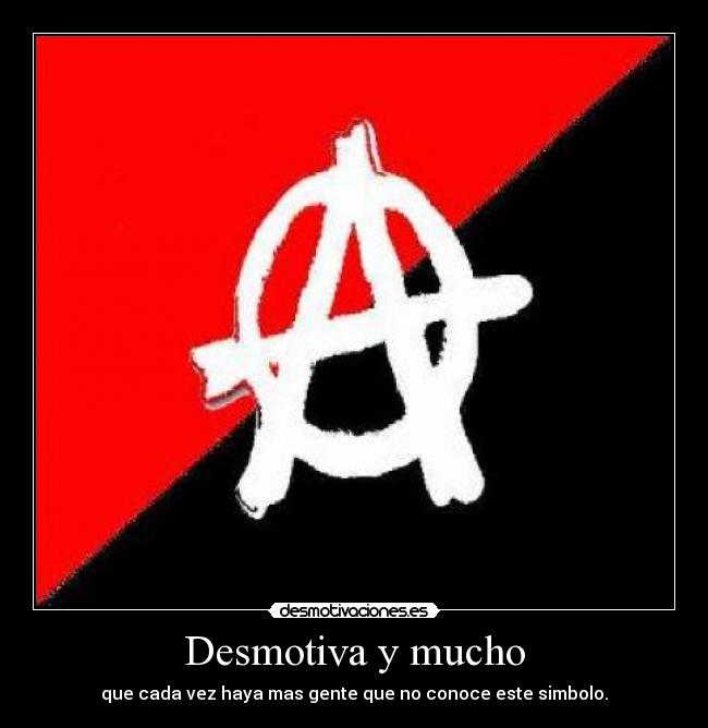 Desmotiva y mucho - que cada vez haya mas gente que no conoce este simbolo.