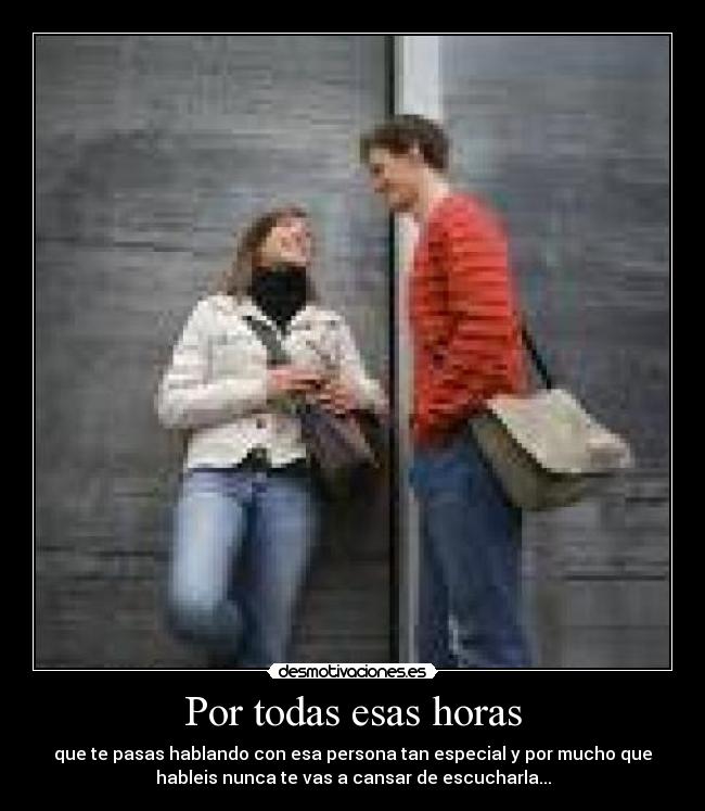 Por todas esas horas - 