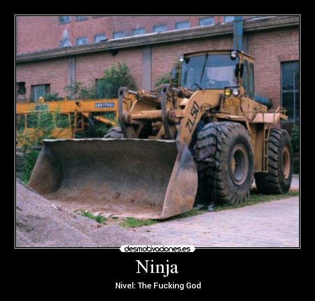 Ninja - Nivel: The Fucking God