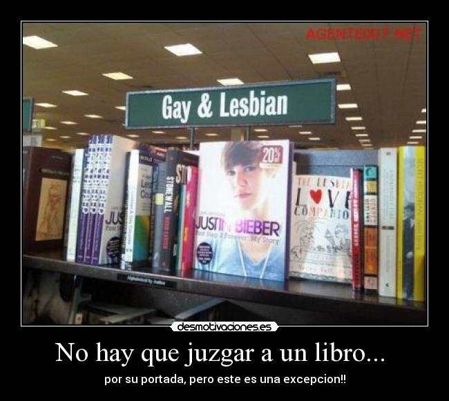 No hay que juzgar a un libro...  - 
