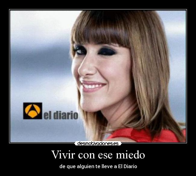 carteles miedo diario desmotivaciones