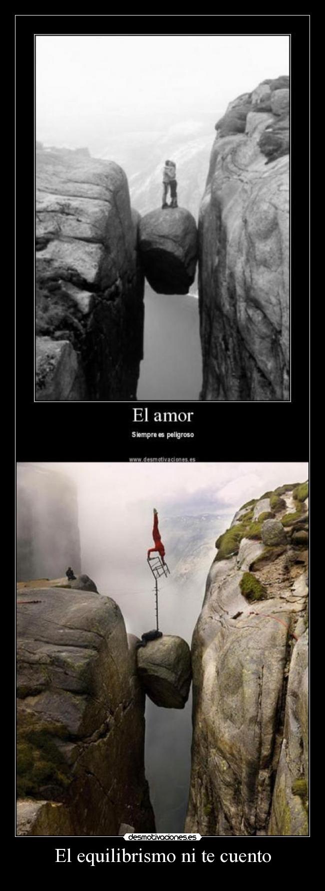 carteles equilibrismo desmotivaciones