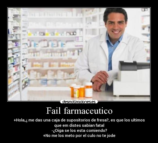 Fail farmaceutico -
