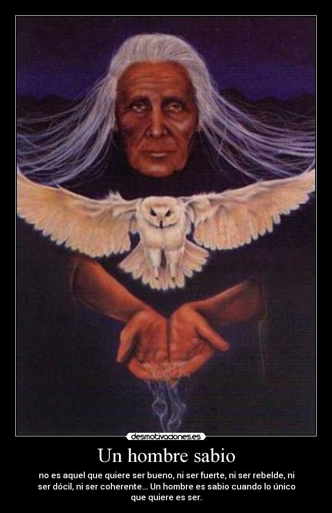 Un hombre sabio -