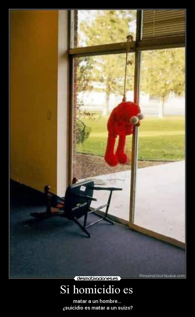 Si homicidio es -
