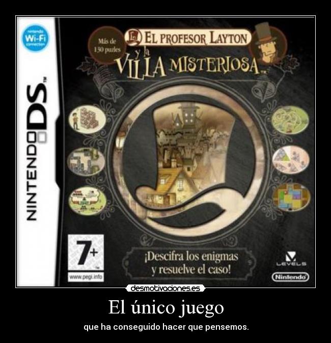 carteles unico juego desmotivaciones