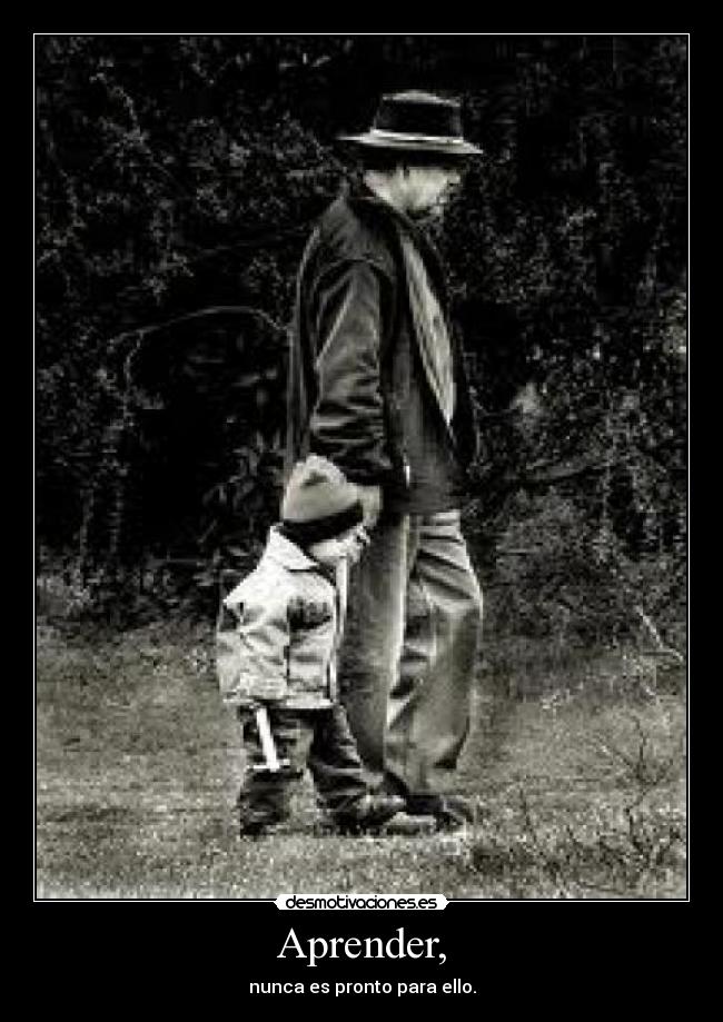 Aprender, - 