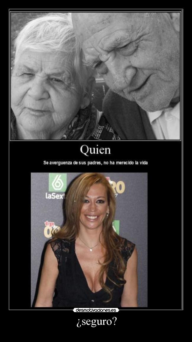 ¿seguro? - 