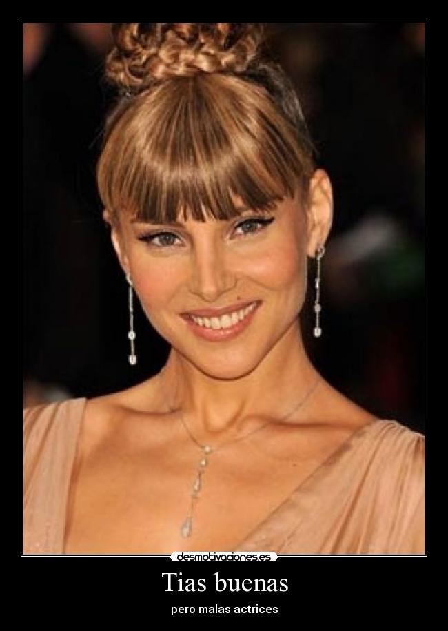 Tias buenas - pero malas actrices