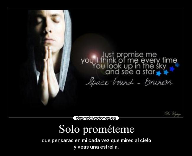 Solo prométeme -
