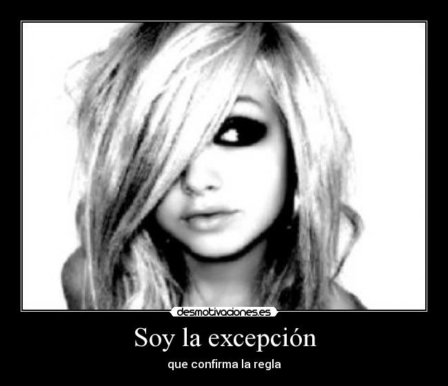 Soy la excepción - 