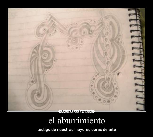 carteles aburrimiento clase mente desmotivaciones