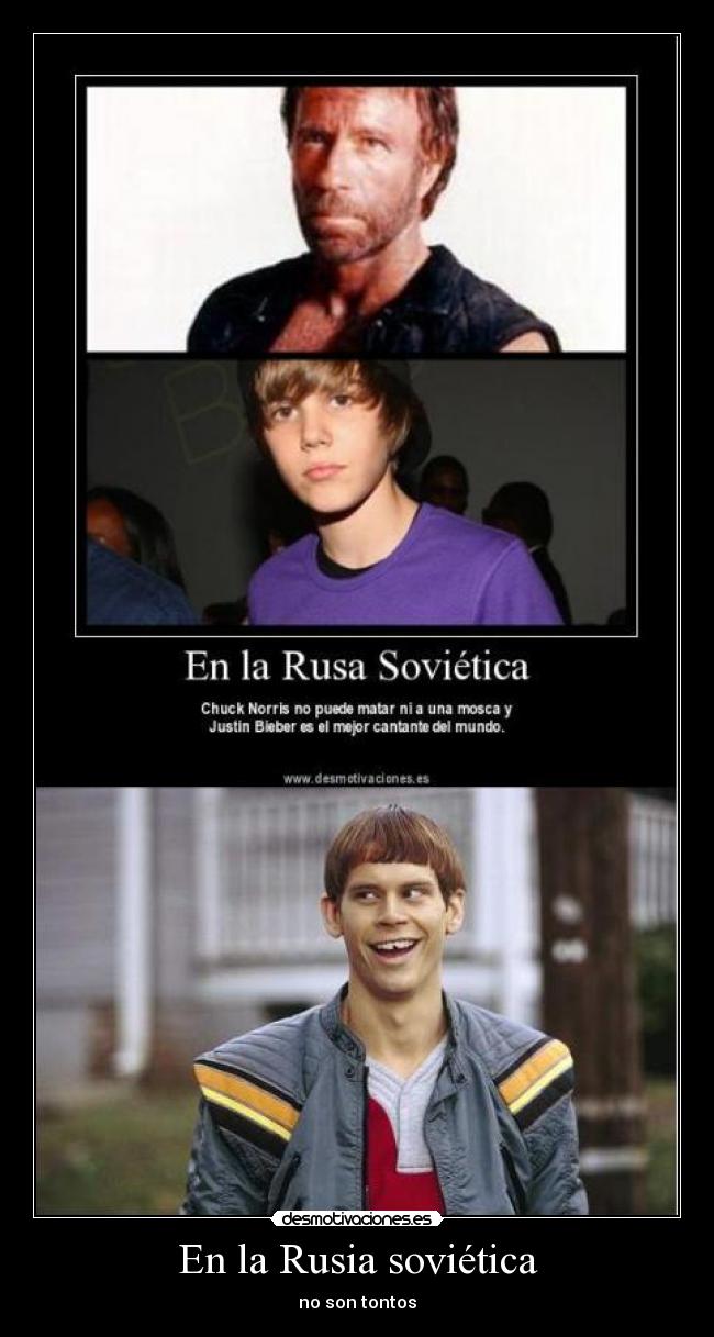 En la Rusia soviética - no son tontos