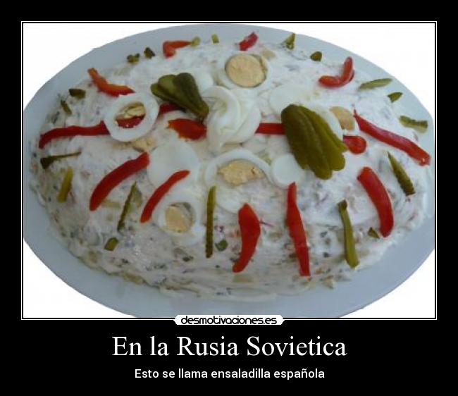 En la Rusia Sovietica - Esto se llama ensaladilla española