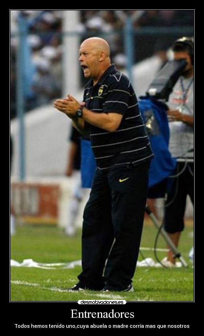 Entrenadores -
