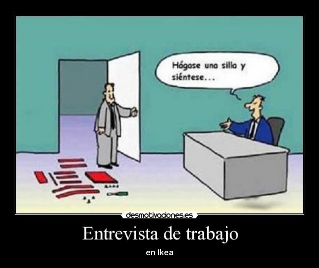 Entrevista de trabajo - en Ikea