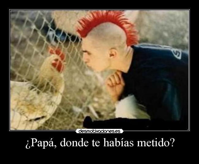 ¿Papá, donde te habías metido? - 