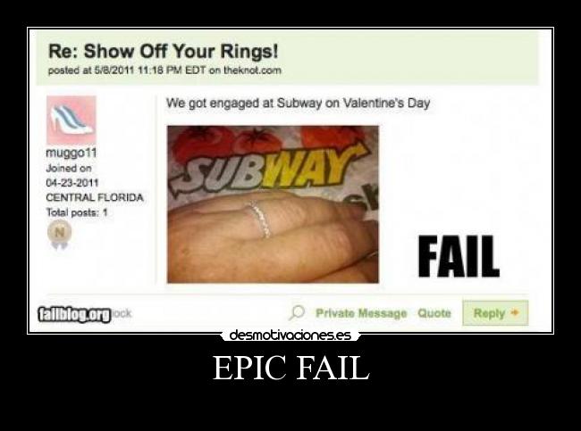 EPIC FAIL -