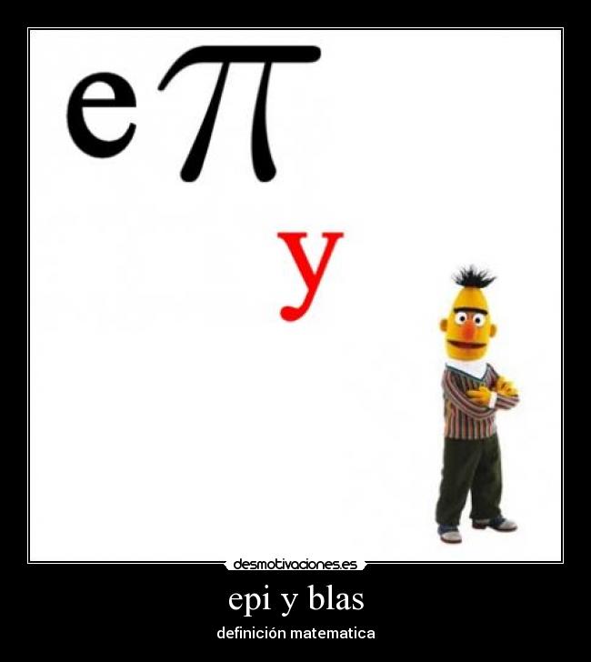 epi y blas -