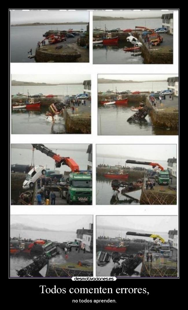 Todos comenten errores, - 