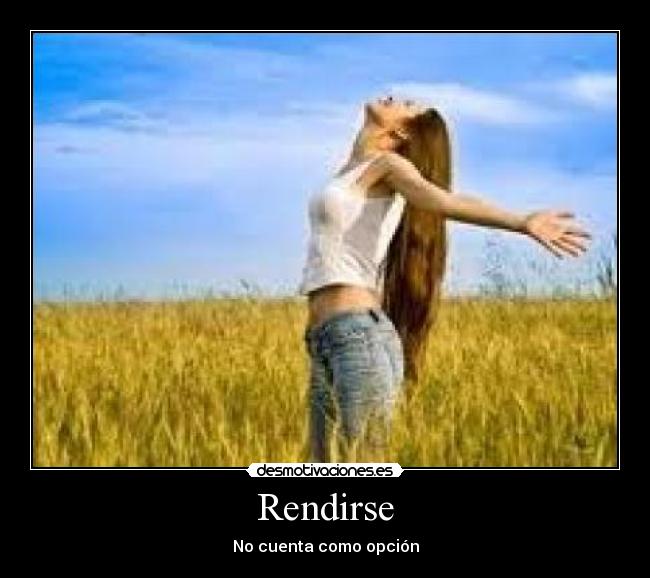 Rendirse - 