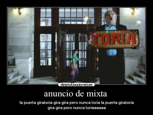 anuncio de mixta  - 