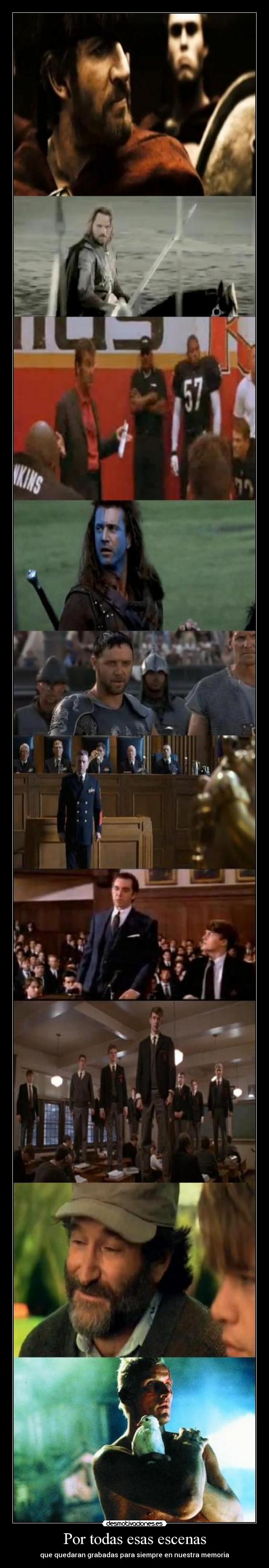 Por todas esas escenas - 