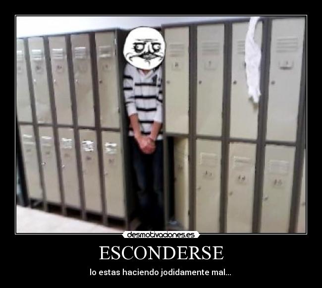 ESCONDERSE - 