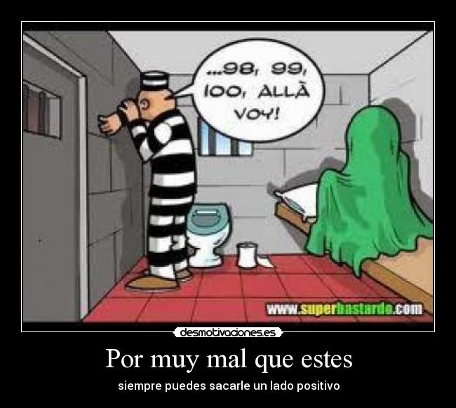 Por muy mal que estes -